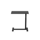 Gembird Mobilais klēpjdatora galds ar ritenī&scaron;iem, TVS-DESK-02-BK, Melns, Dziļums 400/470 mm, Platums 770/890 mm