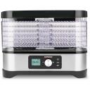 Gastroback Puuviljade kuivatija 46600, 250 W, 3 kg, Must, Roostevaba teras, 6 aluseid, LED ekraan, 72 h taimer