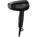 Philips juuksekuivati BHC010/10 1200 W, 3 kuumuse seadistust, 1 kiirus, kokkupandav k&auml;epide, must, 1,5 m kaabel