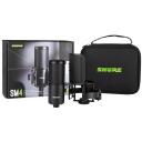 Shure SM4-K-KIT, kondensatora mikrofons, 140dB, 150&Omega;, 20-20000Hz, kardioīds, XLR-3, komplektā mikrofons, &scaron;oka stiprinājums x1