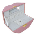 Juvelierizstrādājumu kastīte SEZANE LIPS 25x12x12,5cm, rozā 88378