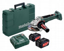 Угловая шлифовальная машина 18В (2x5,2Ач) WB 18 LTX BL 125 Quick 613077650 METABO
