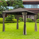 Nojume ZURICH 3x3xH2,63m, melns; 19551 HOME4YOU