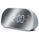 Muse | Radio pulkstenis | M-170CMR | 2 modinātāji, 20 FM stacijas, Akumulators, LED displejs 1,2"