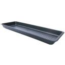 Vodar Balkono padėklas 5863479, 400mm, 170mm, 50mm, stačiakampis, pilkas, plastikas