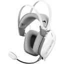 White Shark Austiņas GOTTAN-W, 350g, Balta, 53mm, 2m, 16&Omega;, 20Hz-20KHz, Mikrofons, Skaļuma regulētājs