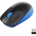 Logitech USB optiline hiir M190 910-005907, 1000DPI, 3 nuppu, 2.4GHz, AA aku, sinine