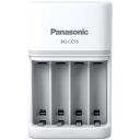 Panasonic Lādētājs BQ-CC55E, 1.5h, AA/AAA, 4 akumulatori, 100-240V, balts
