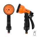 Melnās līnijas 8 funkciju plastmasas smidzinātājs, BRADAS, ECO-4480, ergonomisks rokturis, ātra savienojamība