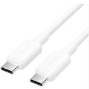 Vention USB-C į USB-C kabelis TRCWH 2m baltas, 3A greitas įkrovimas, 480Mbps duomenų perdavimas