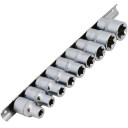 Muciņu komplekts TORX, 1/2", E10-E24, 9gab., AW38299 AWTOOLS