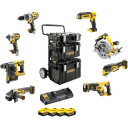 8 akumuliatorinių įrankių paketas 18V XR DeWALT DCK853P4-QW