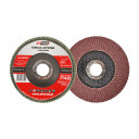 CORUNDUM ABRASIVE FLAP DISC 125mm P100 AW56014 AWTOOLS