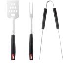 Adler Grillitarvikute komplekt AD 6727, 4 tk, 420 roostevaba teras, must, kandekarp