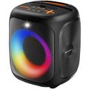 Tracer Cube20 TWS skaļrunis TRAGLO47753, 20W, 3600mAh, Bluetooth 5.4, FM radio, RGB apgaismojums, 100Hz-20kHz