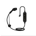 EV Charge kaasaskantav Type 2 laadija 5 m kaabliga, 3,6 kW, reguleeritav 6A–16A, ühefaasiline, IP65, must