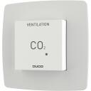 DUCO CO2 ruumisensor juhtimisega RF/kaabel, 0000-4604, 6.9cm, 5.55cm, 6.9cm, temperatuuri m&otilde;&otilde;tmine, ventilatsiooni juhtimine