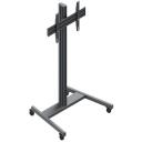 Edbak TRE100, rati un statīvi, 42-75", 70kg, VESA 200x100-600x400, melns