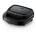 Philips Вафельница HD2332/90 750 Вт, черная, нескользящие ножки, антипригарные пластины, толстые вафли