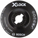 Тарелка опорная мягкая X-LOCK с зажимом 115мм, 2608601711 BOSCH
