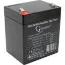 Gembird Laetav aku BAT-12V5AH, 12V, 5Ah, 1 tk, Suletud pliihape (VRLA), must