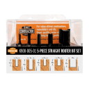 Набор фрез 5 шт, CMT, K900-005-01, S=8mm, D=4/6/8/10/20mm