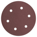 Smilšpapīra disks 225mm, G100 (5gab.), auduma bāze Kreator