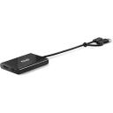 Club3D adapteris CSV-1475 USB Type-C uz 2 HDMI 4K60Hz, 1 HDMI, 1 USB-C, 0.18 m, melns