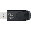 Pny USB m&auml;lupulk, FD256ATT431KK-EF, 256 GB, USB 2.0, USB 3.0, USB 3.1, 80 Mb/s, 20 Mb/s, vastupidav, kerge disain