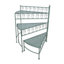 Plaukts MINT 56x31xH65cm, antīki zaļš 40081 Allit