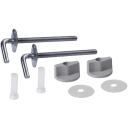 Cersanit Kinnitusosa K99-0001 6626504, metall, WC istme kinnitus, sobib kahekordsetele plastkatetele