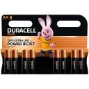 Duracell Akumuliatorius Plus Boost MN1500 BL8, 1469, AA, 0.19kg, 762vnt, 35g popierius, 15g plastikas
