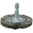 Ketashari 50 mm, 1/4"; HEX gofreeritud terasharjased D-76613 MAKITA