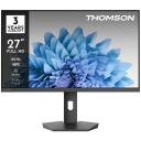 Thomson LCD monitors M27FB5C15 68.6 cm 1920 x 1080 FHD 120 Hz IPS 300 cd/m&sup2; 178&deg; 110% sRGB regulējams statīvs, VESA