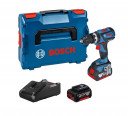 Cordless drill GSB 18V-60C, 2x4.0Ah, GAL 18V-40 06019G2108 BOSCH