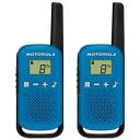 Motorola Raadio TLKR T42 MOTOROLAT42BLUE, 4 km, 16 kanalit, PMR446, lihtne paarimine, klaviatuuri lukustus