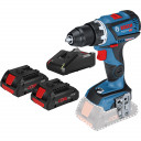 Akutrell GSR 18V-60 C, 2x4Ah GAL 18V-40 06019G110B BOSCH