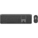 Logitech Bevielis klaviatūros ir pelės rinkinys MK950 920-012490, 10m, 400-4000DPI, grafito spalva.