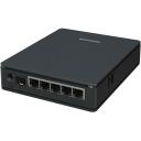 Mikrotik hAP ax S E62IUGS-2AXD5AXT bezvadu piekļuves punkts, 2.5G SFP ports, 5x Gigabit Ethernet, 950 MHz, 512 MB RAM