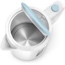 Philips Чайник HD9318/70, мощность 2200 Вт, объем 1.7 Л, пластиковый корпус, индикатор уровня воды, фильтр