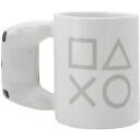 Paladone PlayStation formas krūze PP9403PS, 500ml, 441g, balta, keramika, PlayStation Dualshock PS5 Controller 3D