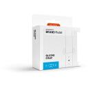 Fixed Silikona siksna Xiaomi Mi Band 3/4 FIXSSTB-1414-BK, melna, sviedru un ūdensizturīga, 1 gab.