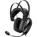 White Shark Austiņas GOTTAN-B, 350g, Melna, 2m, 53mm, 16&Omega;, 20Hz-20KHz, vadu, virs ausīm, mikrofons, skaļuma regulētājs