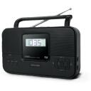 Muse Stereo Portatīvais Radio M-087 MB, 2 joslas, 20 iepriek&scaron; iestatītas stacijas, AUX ieeja, austiņu izeja