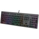 A4Tech Klaviatuur FStyler FX60H A4TKLA47126, 150cm, 12.6cm, 42cm, valgustus, 12 multimeedia klahvi, 2x USB keskpunkt