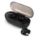 Esperanza TWS CARDERA Austiņas, EH225K, 4h, 30mAh, 10m, Bluetooth 5.0, In-ear, Akumulators, Sarkanā apgaismojums