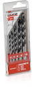 Concrete drill sets Ø 4-10mm - 5 pcs, KREATOR, KRT012401, Storage type: Plastic case
