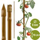 Plant support – fastening – steel garden stake with PE coating, bamboo-shaped 90 cm × 8 mm 720418 Bioogrod
