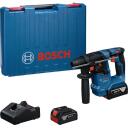 Bosch Akutoimelise puureja GBH 18V-18 0611927002, 18 V, 4 mAh, 1.6 kg, 5000 l&ouml;&ouml;ki/min, 1.5 J, 2 akut, LED valgustus