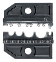 Kompresijas die komplekts, KNIPEX, 97 49 14, 0.5-10 mm&sup2;, 4 profili